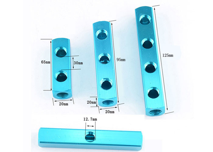 Pneumatic Quick Connector Industrial Consumable Products Aluminum Material