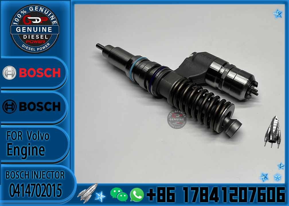 Original Diesel Engine Fuel Injector 0414702024 Fuel injector Assembly 3835257 0414702015