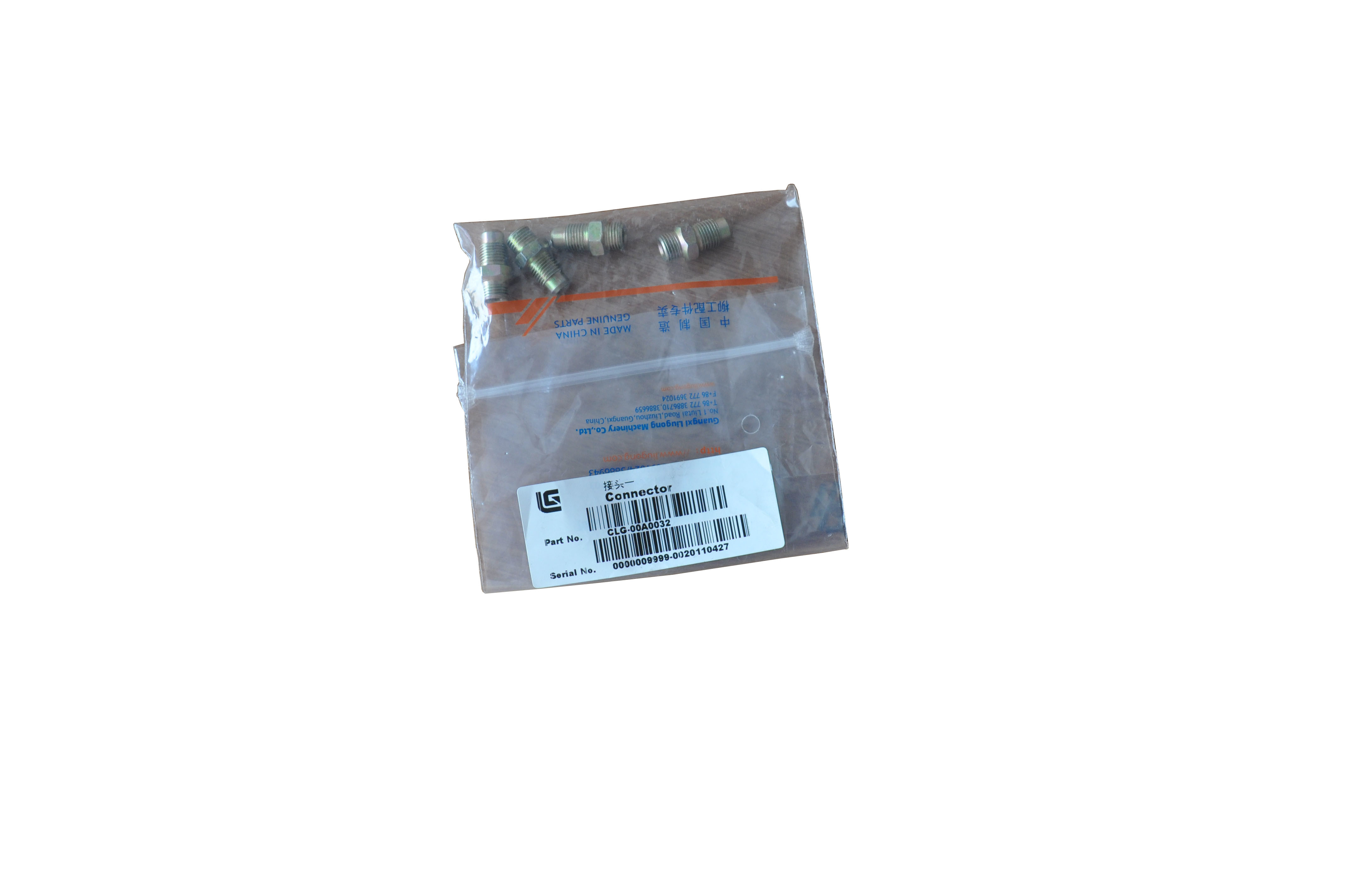 00A0032 ZL50C.8.17-5 Connector for Wheel Loader Spare Parts