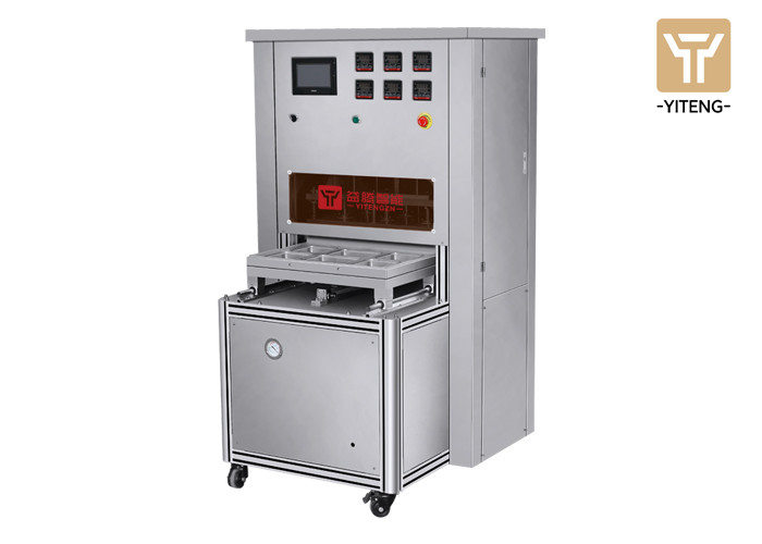 300 Pcs/H Vertical Nitrogen Flush Vacuum Sealer Semi Automatic Tray Sealer