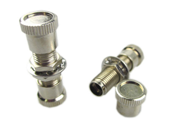 Metal SMA Fiber Optic Connector Multimode Simplex 55dB Return Loss