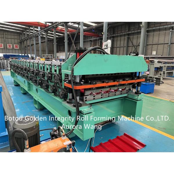 12m/Min Metal Roofing Roll Former ISO9001 CE Tile Forming Machine