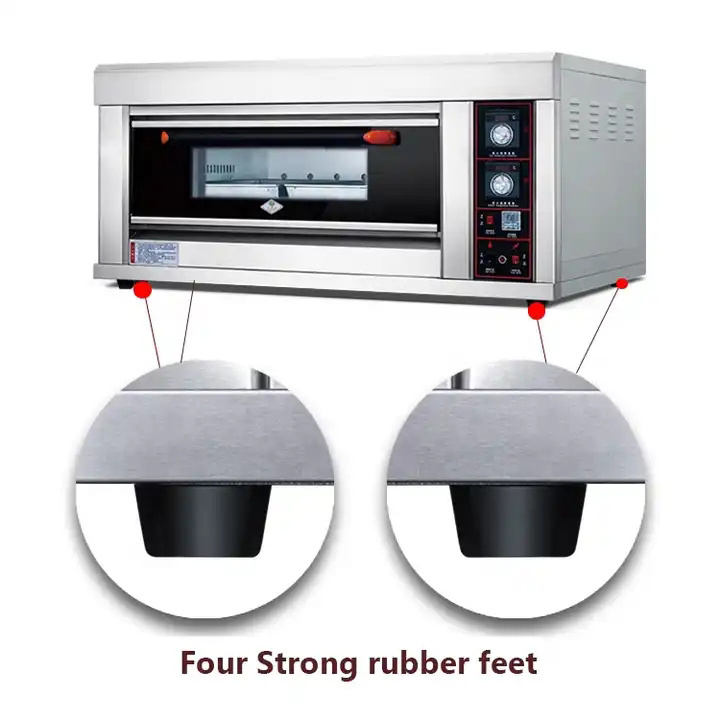 OEM Bakery Kitchen Catering Equipment 3 Deck 9 Trays Bread Cake Pizza Baking Machine Oven