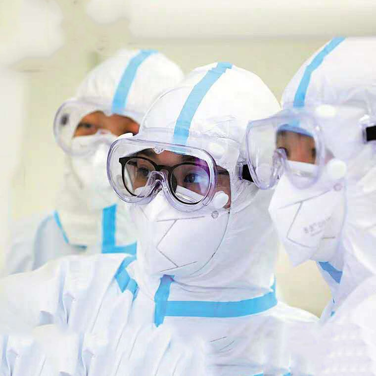 CE Fully Enclosed Medical Safety Goggles Protective Droplet Virus Preventing