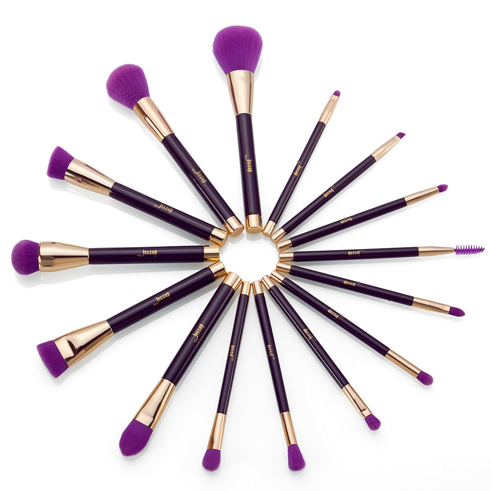 High end Synthetic Bristle Essential Makeup Brushes Set No Hair Shedding