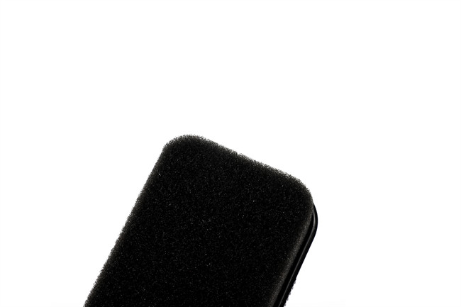 Shoe Shine Sponge Hanging Holes Supermarket Shelves Shining Shoes Care European Market Chinese Factory OEM Processing