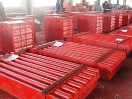 high manganese casting jaw plate Jaw Crusher spare parts Mn18 Mn13 High-quality low price china manufacturer coal mining