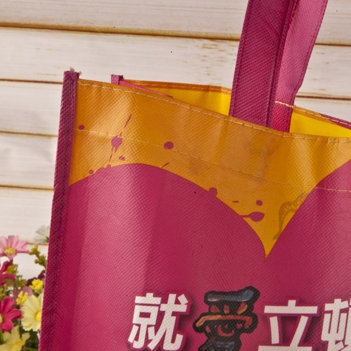 Decorative Silk Screen Custom Non Woven Tote Bags For Clothing Package