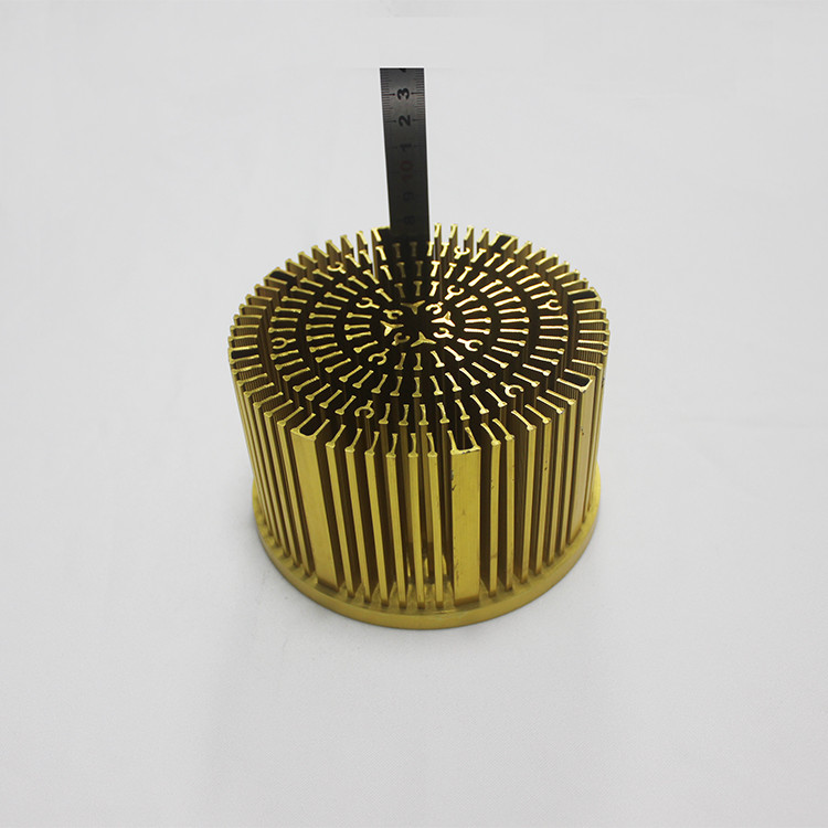 Polishing Practical Cold Forged Heatsink , AL1070 Round Extruded Aluminum Heatsink
