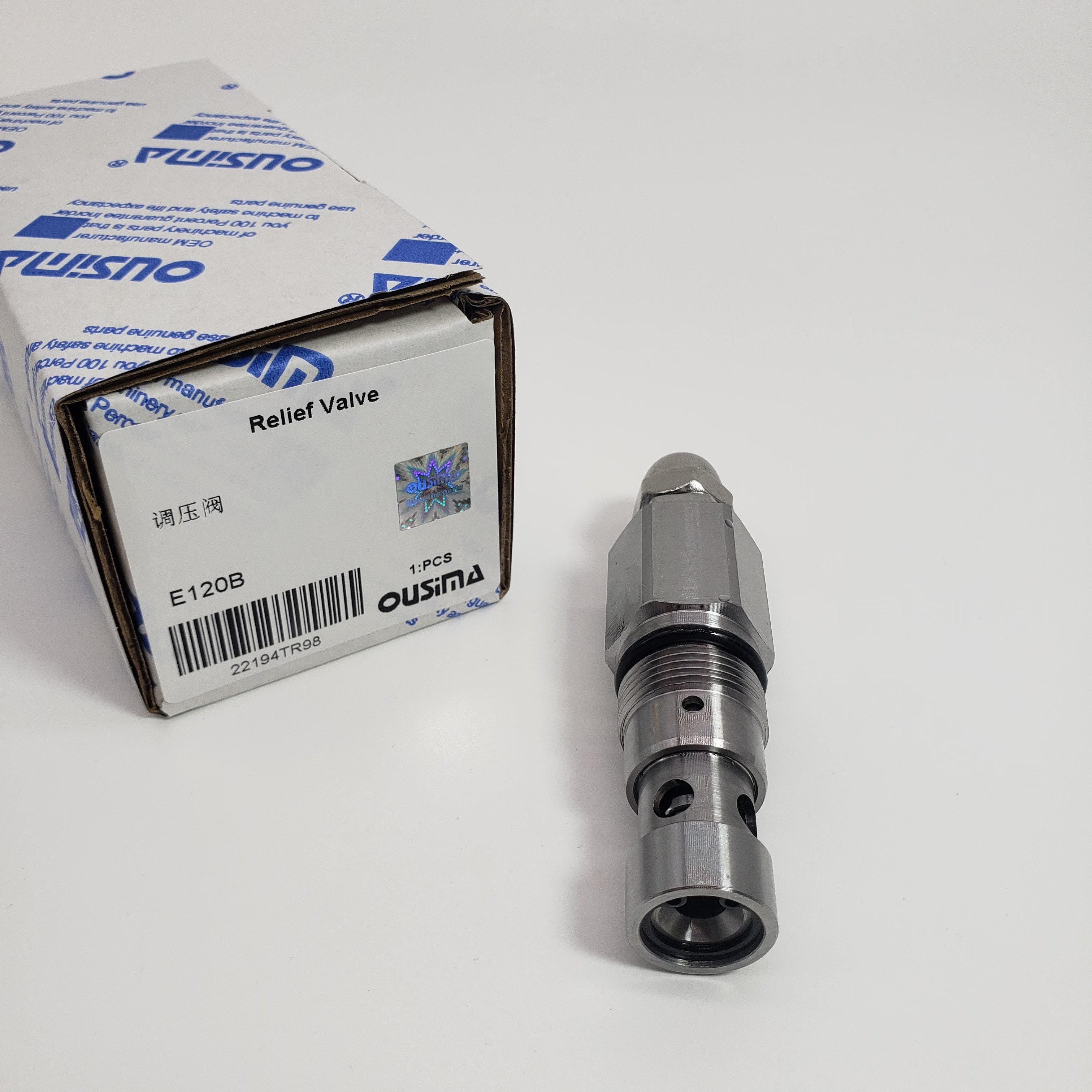 Hydraulic System Relief Valve For Excavator E120B