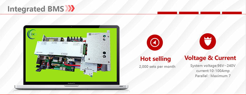 96V-192V High Voltage Bms Battery Management System 30s-60s 50A