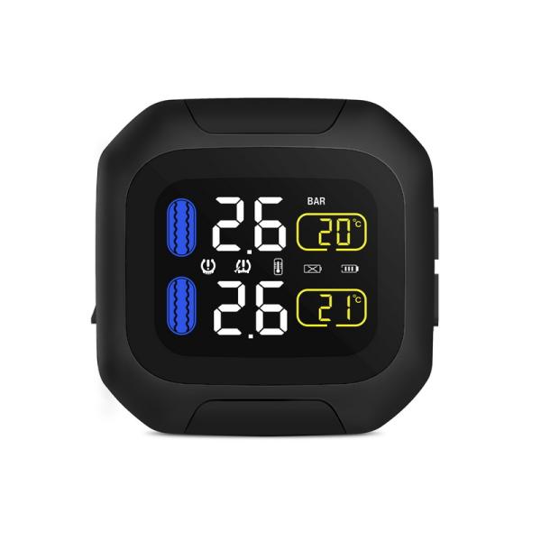 Global use Motorcycle Tire Pressure Monitoring System TPMS Sensors with External Sensor