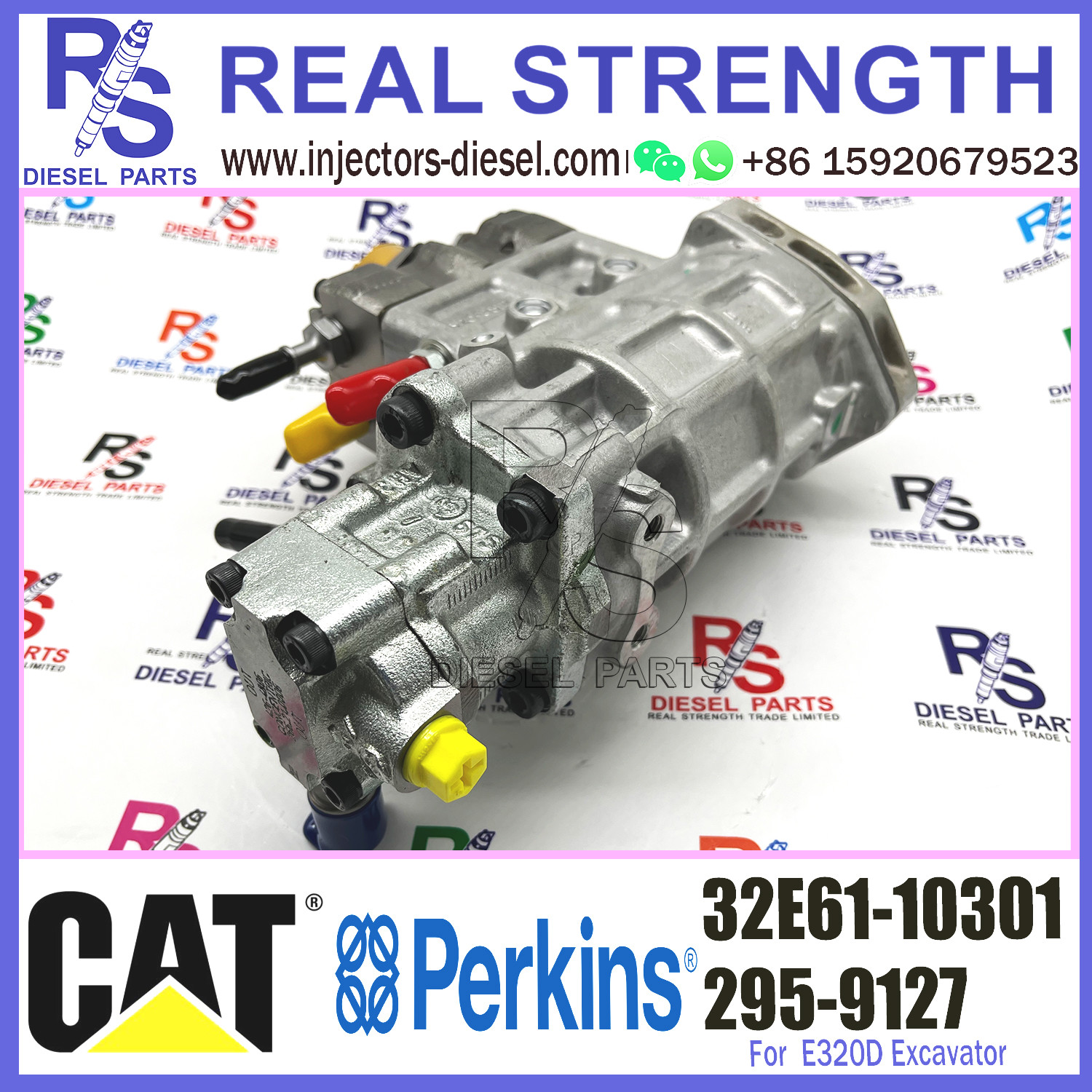 10R-7661 Diesel Engine Fuel Pump 32E61-10301 295-9127 Common Rail Injector Pump