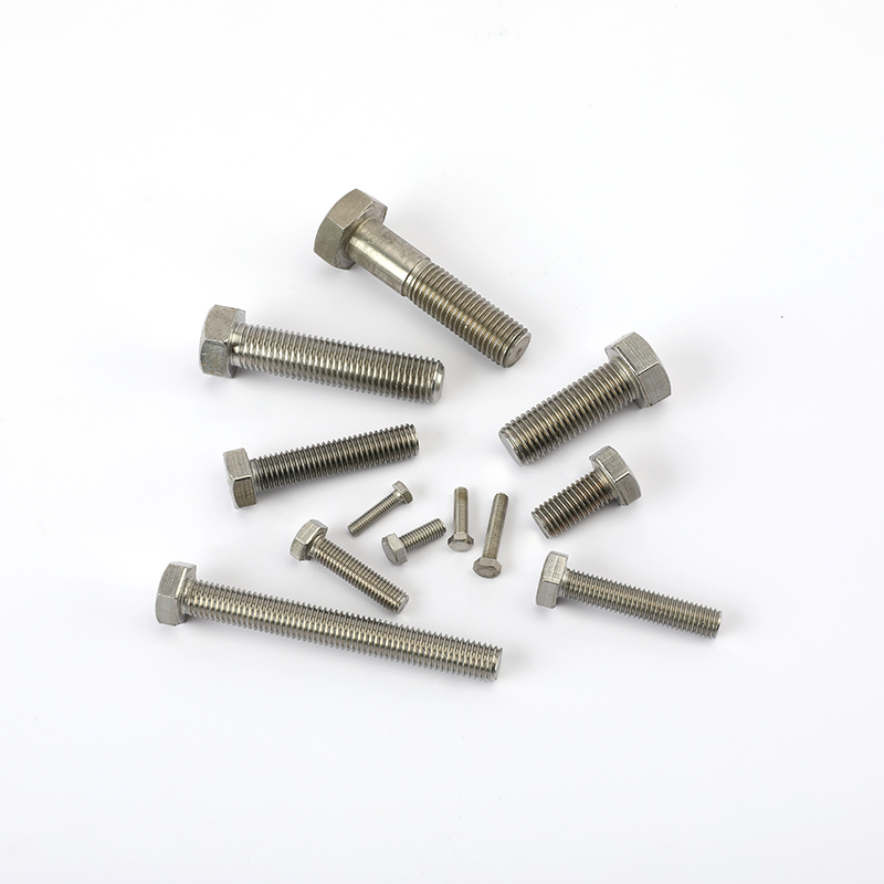Stainless M27 Hex Head Bolt Fastener DIN931 Bolzen Screw 16mm M40 High Strength TC Bolt Nut Washer A358