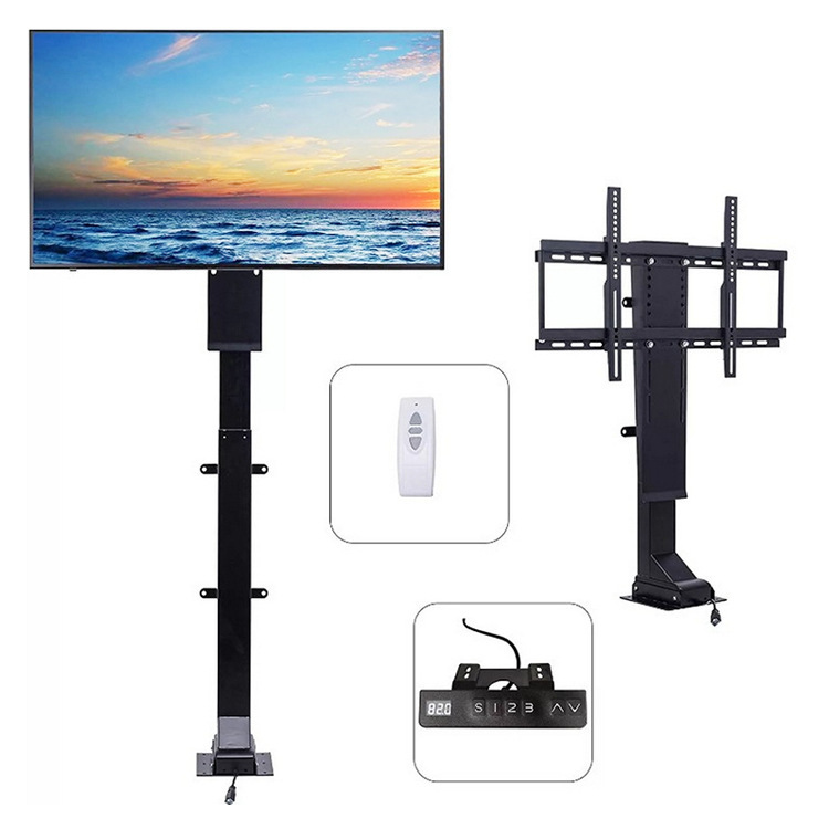TV Stand with Wireless Remote Control Indoor and Outdoor TV Lifting Mechanism System