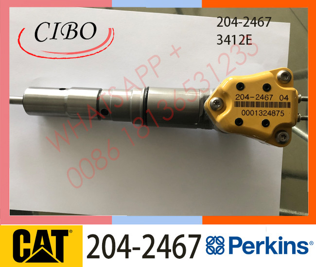 Excavator 3412E/3408E Engine ,Common Rail Fuel Injector 204-2467 2042467, oriignal injector