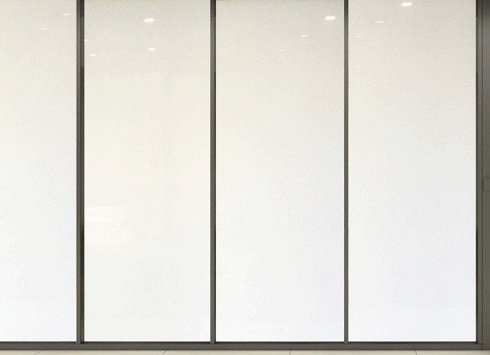 Liquid Crystal Switchable Privacy Glass With Switchable Smart Film