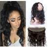 Buy cheap 360 Lace Frontal Lace Curly Human Hair Wigs Body Wave Natural Hairline from wholesalers