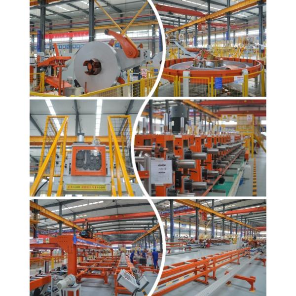 Roll Forming Machine For Brackets with HMI Surface
