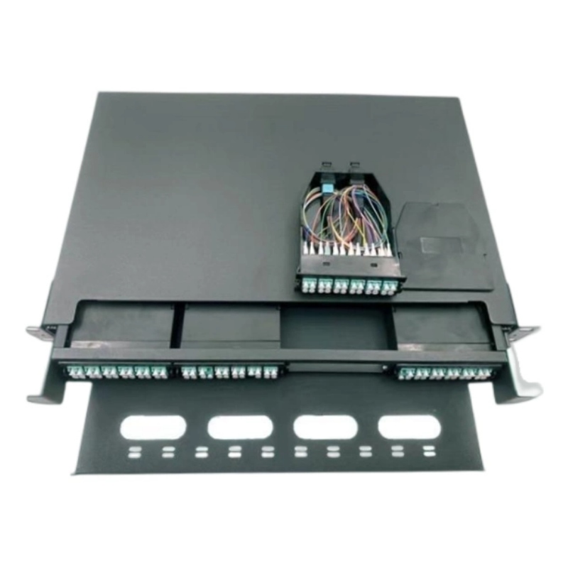 FTTX MPO Rack Fiber Distribution Frame Machine MPO LC24 core 96 core LC MPO Fiber Box