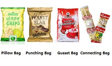 Gusset Bag Pillow Bag Vertical Packing Machine for Cashew Nuts