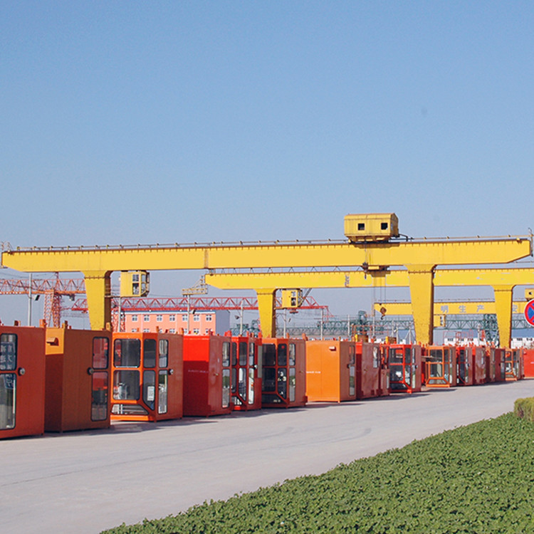 Electric Single Beam Gantry Crane L Type 5t 12m / Min CE ISO Certificate
