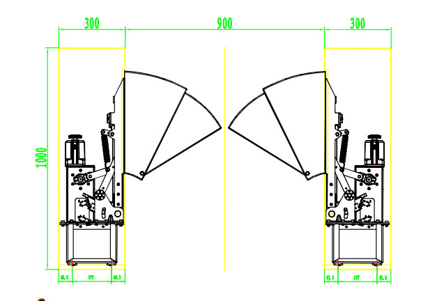 automatic access control system , flap barrier gates , barrier gates