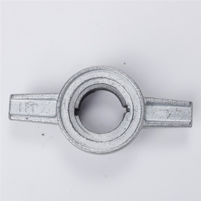 Nut Hollow Screw Jack Steel Scaffolding Parts 250KN