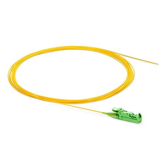 E2000 APC Fiber Optic Pigtail PVC LSZH 0.9mm For Telecommunication