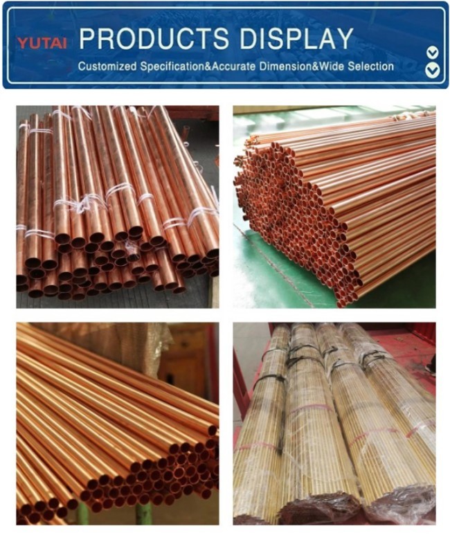 Lightweight Copper Plumbing Pipes For Water Supply Lines