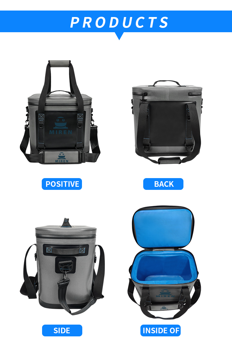 21L Multipurpose Soft Sided Lunch Cooler Bags For Hiking Swimming