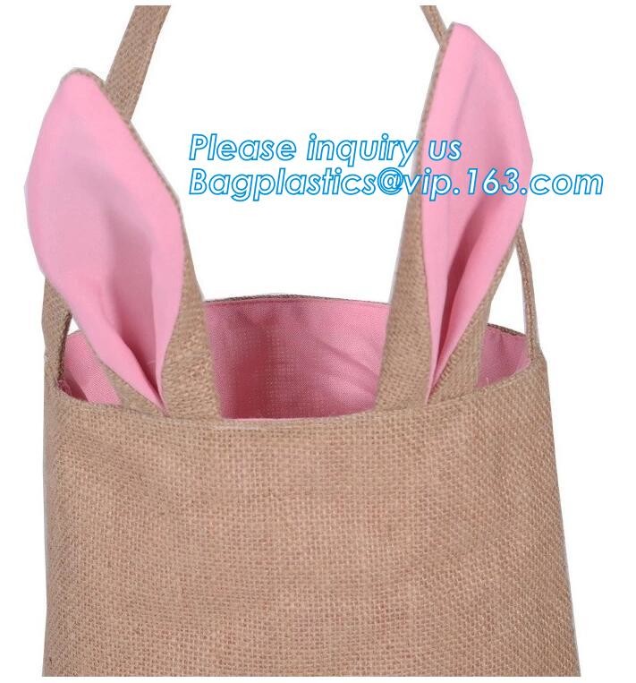 Natural Burlap Tote Shopping Bags Reusable Jute Bags with Full Gusset with Handles Laminated Interior tote shopper pack