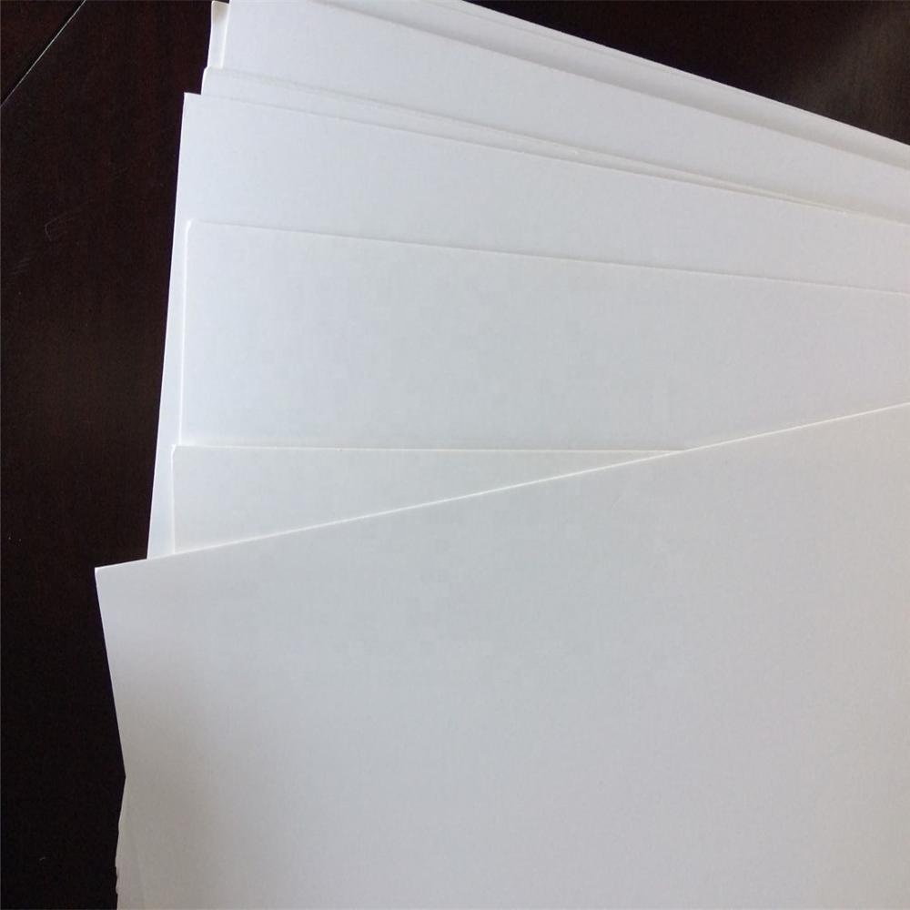 110 x 57 x 15mm C1S Ivory Board in Ream 100% Virgin Wood Pulp for Carton Packaging