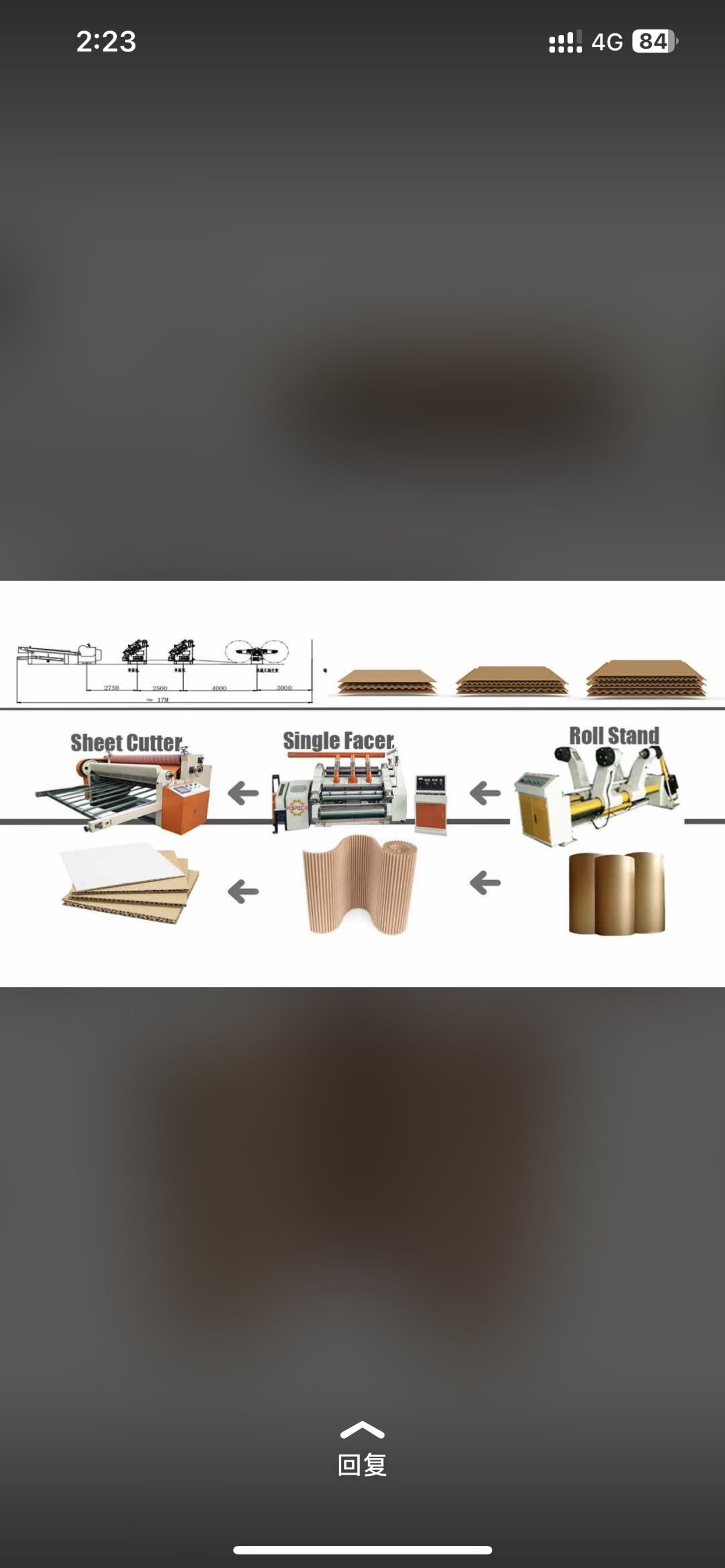 Automatic Production Machine Line Single Facer For High Speed Corrugated Cardboard