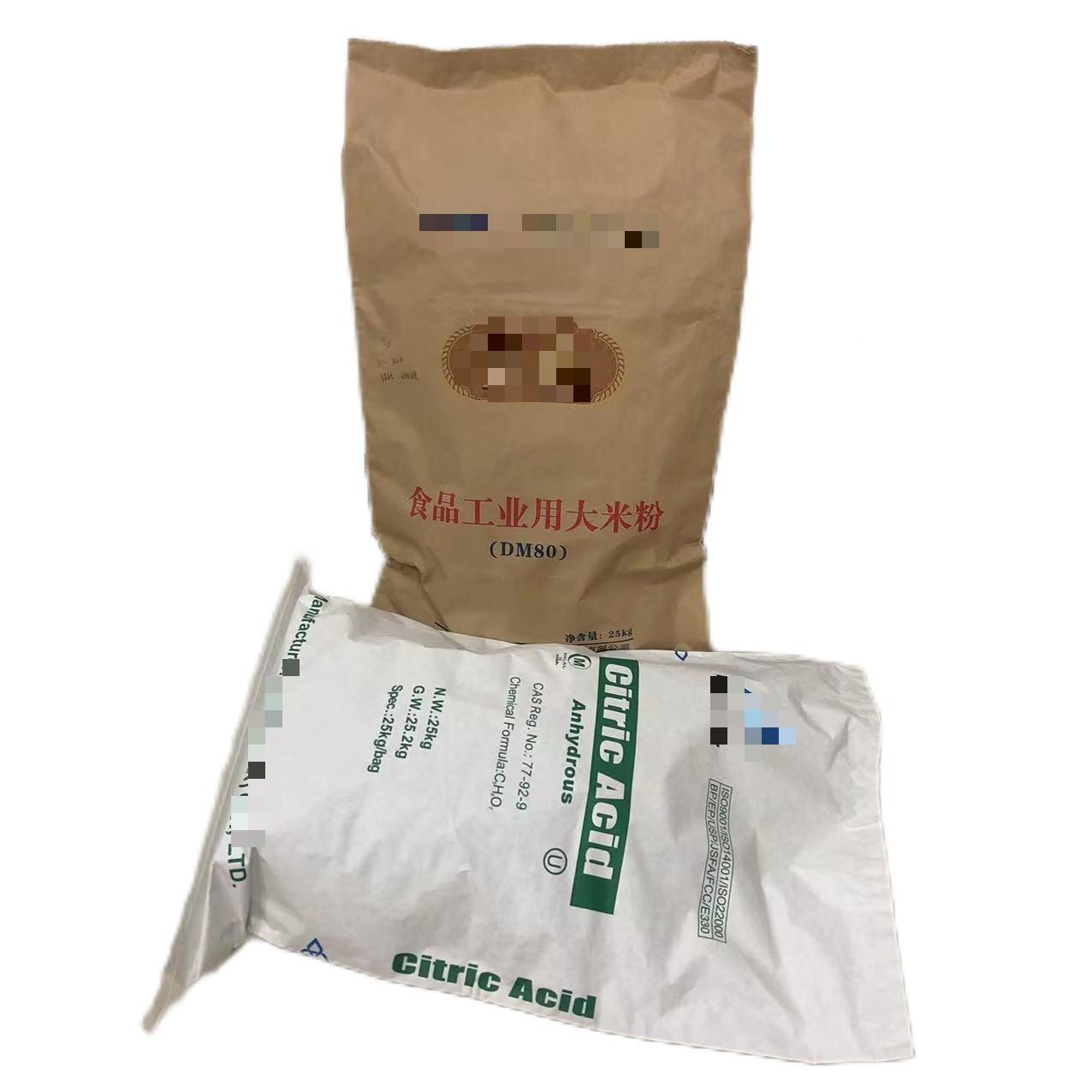Animal Feed /Additive Packaging Sewing Paper Bags with Customized Printing
