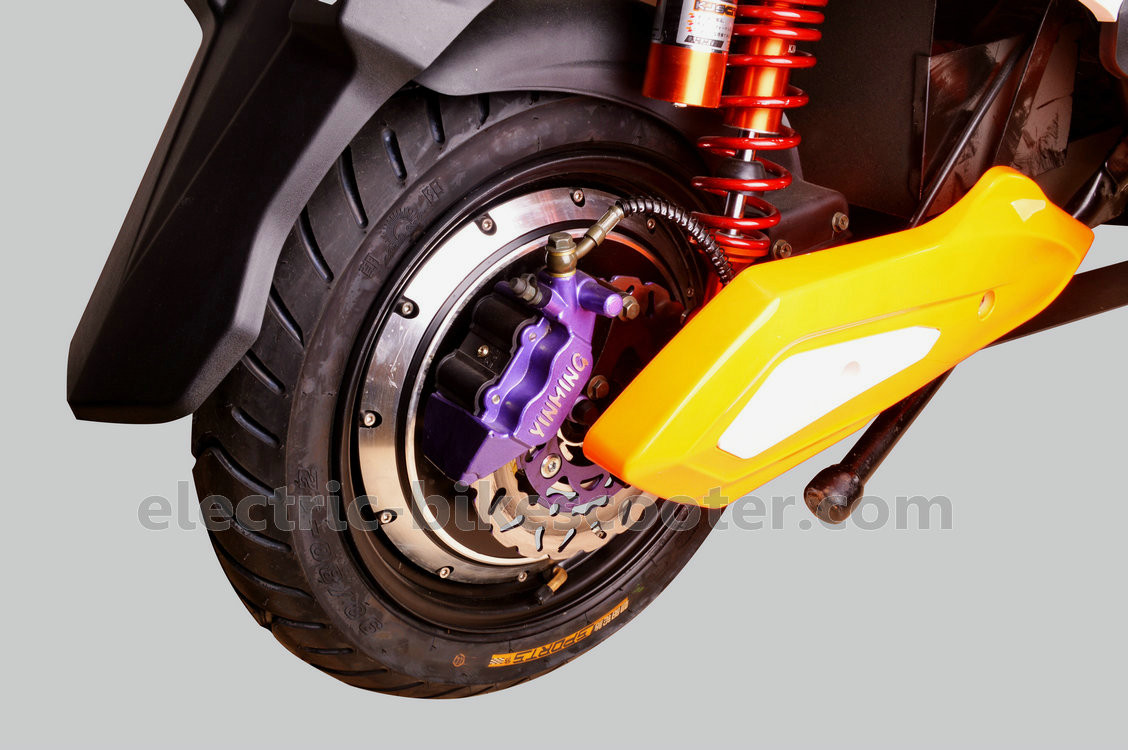 48V 600W Electric Bike Scooter , 45km/h Pedal Assisted Electric Scooter 90km