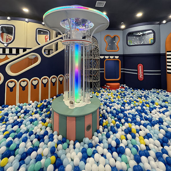 Soft Play Ocean Balls for Kids Indoor Playgrounds - 100 Pack