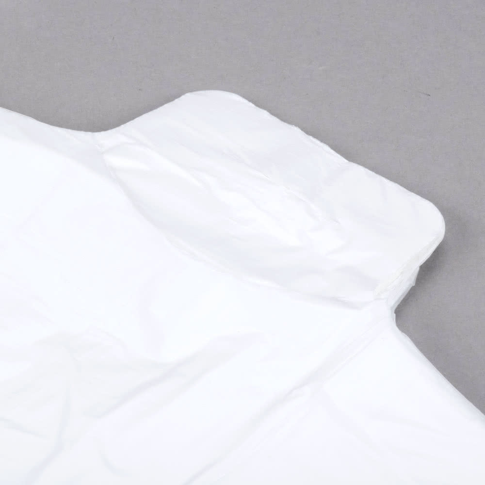 Large White Reusable T Shirt Bag , Retail Shopping Bags Custom Made Size