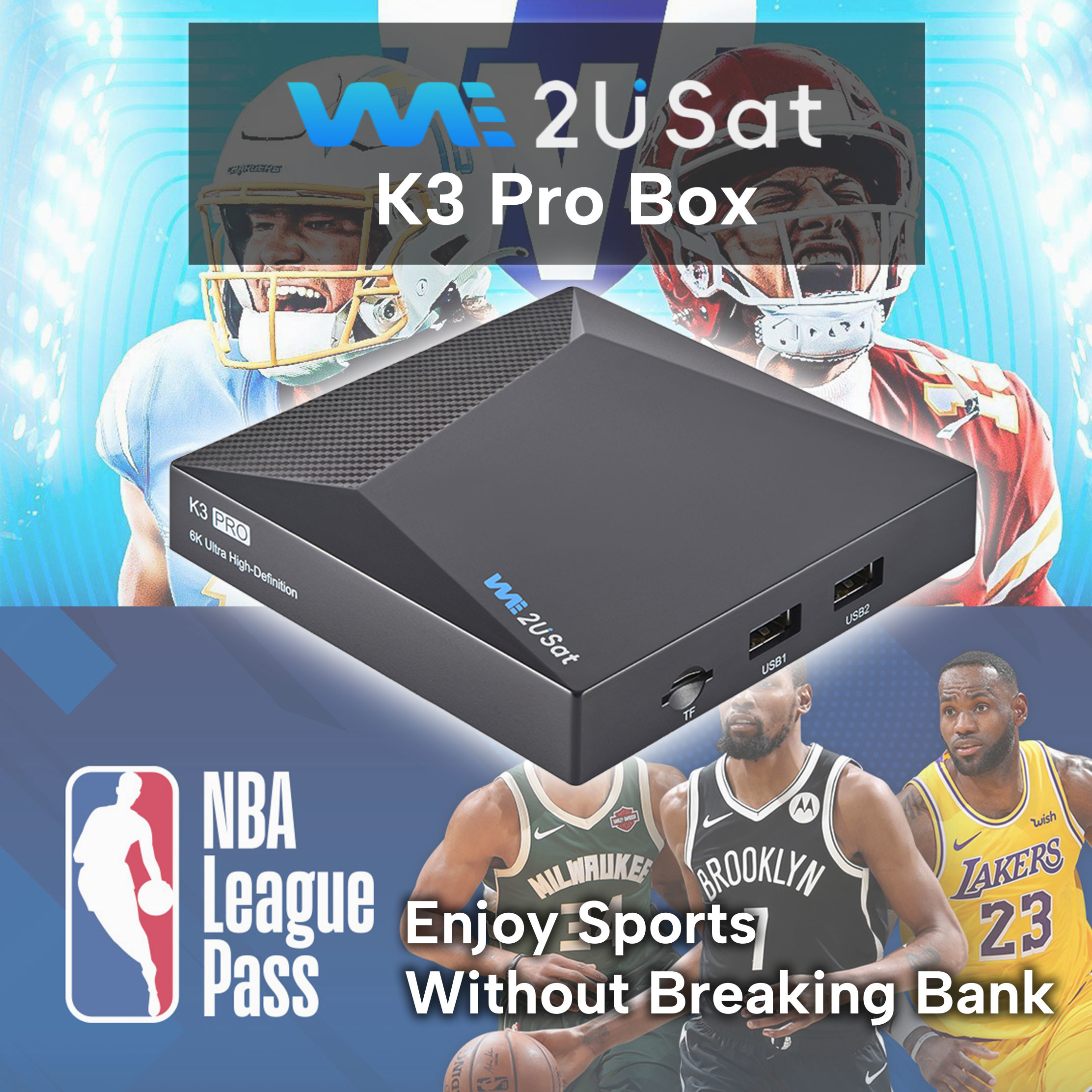 Custom IPTV Receiver Box