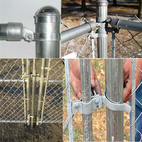 Hot dipped galvanized chain link fence
