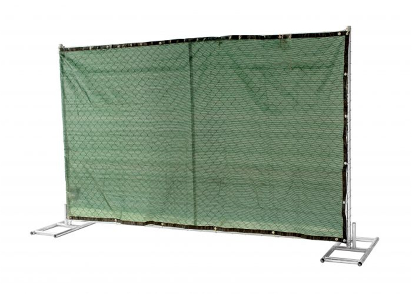 ASTM -A392-06 temporary chain link fence panels 6ft x 10ft construction fence Tubing 1⅗"(40mm) cross brace mesh 1⅗"40mm