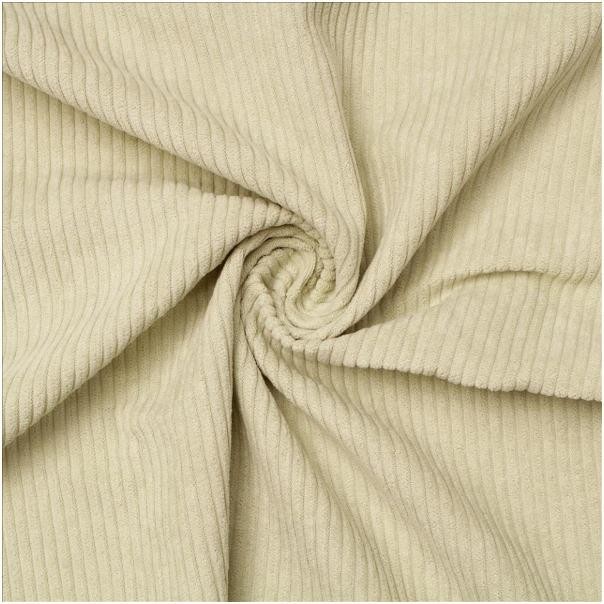 Soft 8 Pit Cotton Polyester Dyed Knitted Corduroy Fabric Windproof