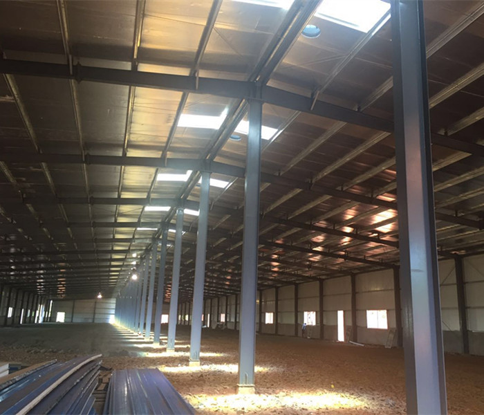 constructon design wide span light frame prefabricated Steel Structure Warehouse