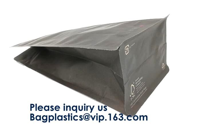 250g Heat Seal Side Gusset Yellow Coffee Pouches Bags With Valve Matte Coating Foil Flat Bottom Pouches Coffee 100g, Box