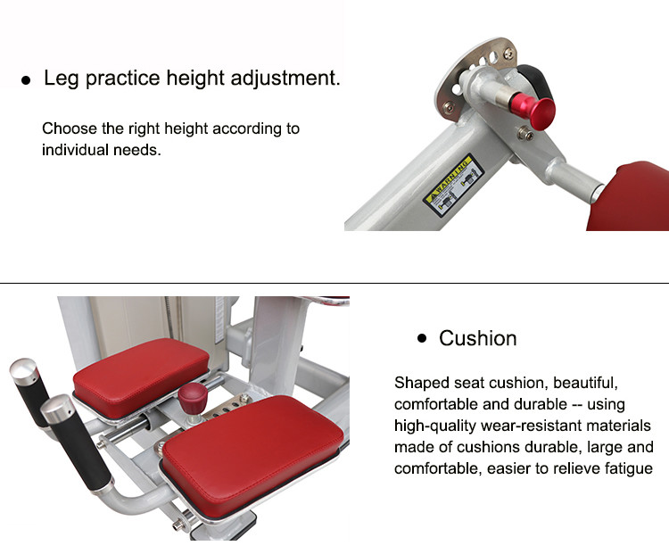 Indoor Gym Matrix Workout Equipment , Prone Leg Curl Exercise Machine