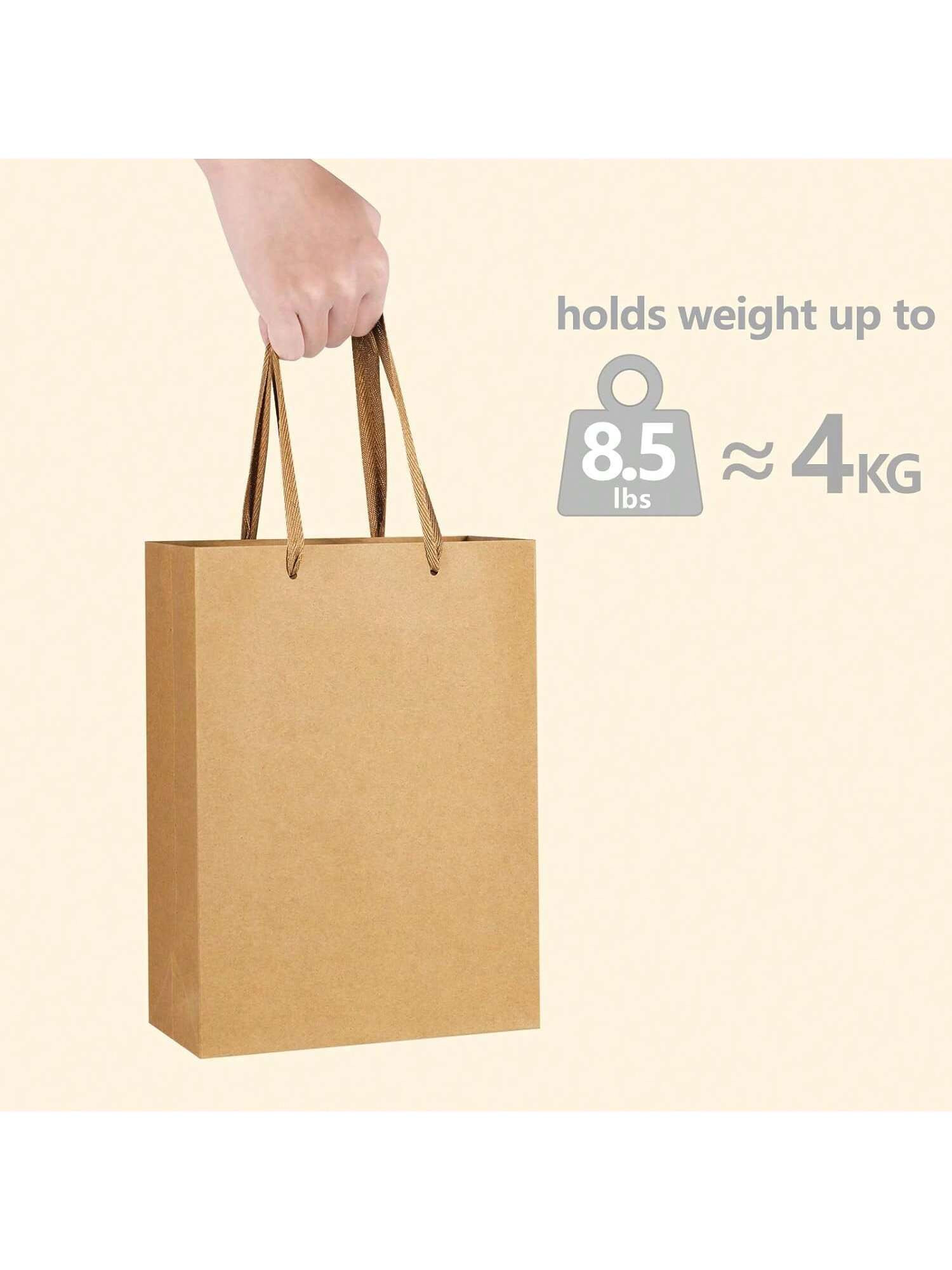 Elegant Square Bottom Gift Bags Custom Logo Printing For All Occasions