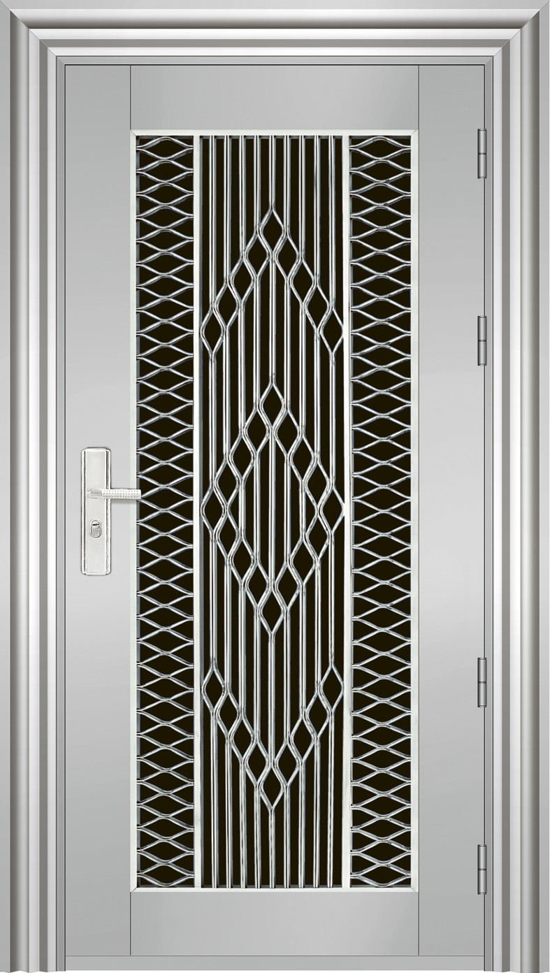 Perlite Filling SS Fire Rated Security Doors For Hospital