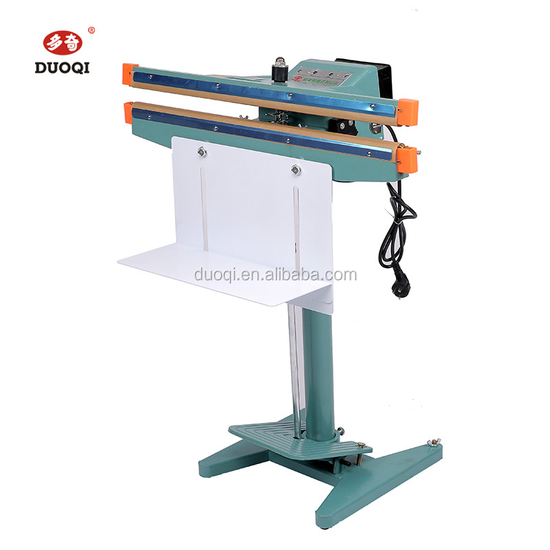 Easy to Operate PFS-650*2 Aluminum Frame Foot Pedal Sealing Machine for Food Industry