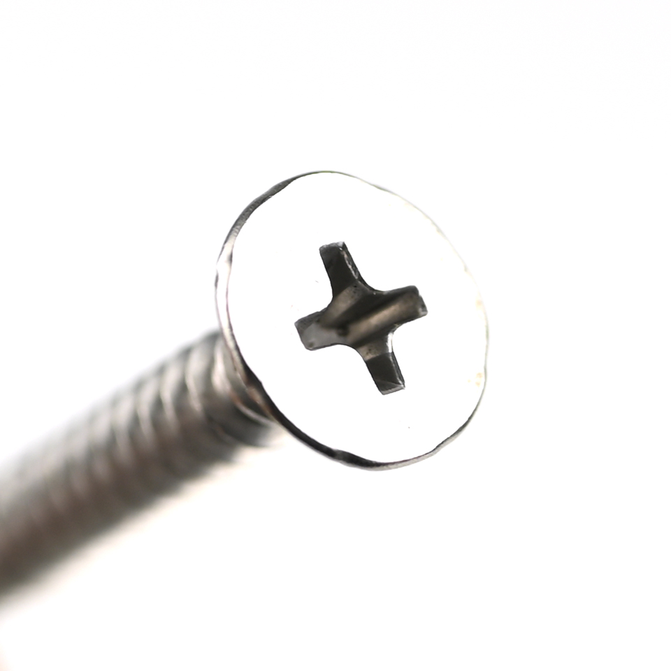 Stainless Steel Flat Head Phillips Self Drilling Screws With Wings for Installation