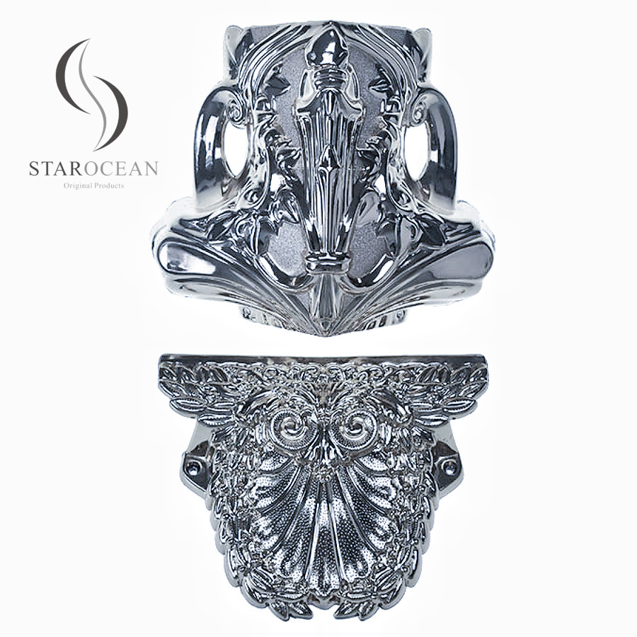 Silver Plating High-Strength Metal Coffin Accessories For Funeral Ornamentation18#